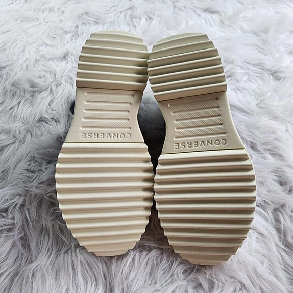 Converse Run Star Hike Hi Steel Concord Blue Leather Platform Women's Size 7.5 - Picture 10 of 10